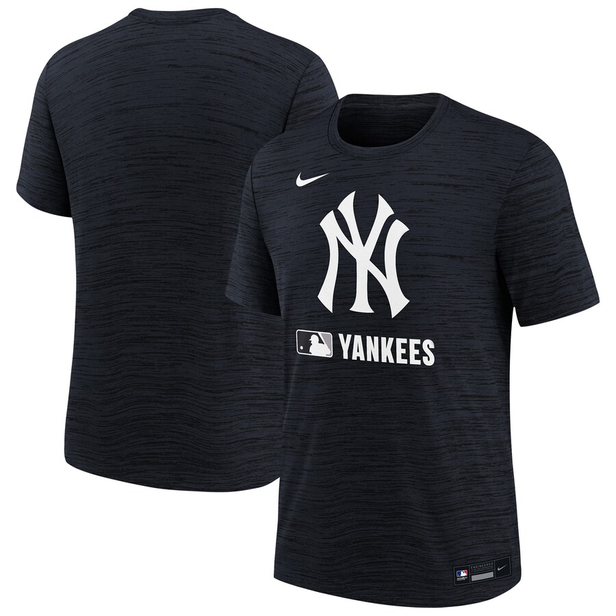 Youth New York Yankees Nike Navy Authentic Collection Velocity Performance T-Shirt