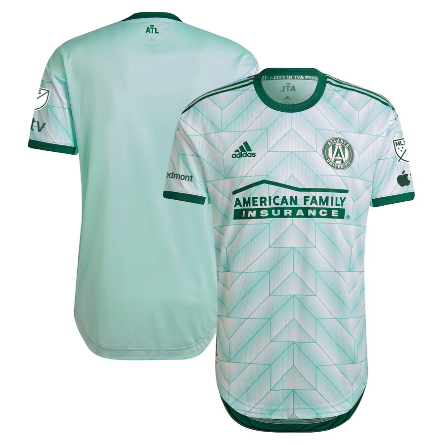 Men's Atlanta United FC  adidas Mint 2023 The Forest Kit Authentic Jersey