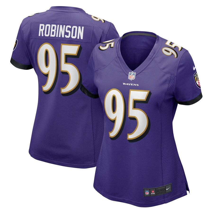 Women's Baltimore Ravens Tavius Robinson Nike Purple Game Jersey