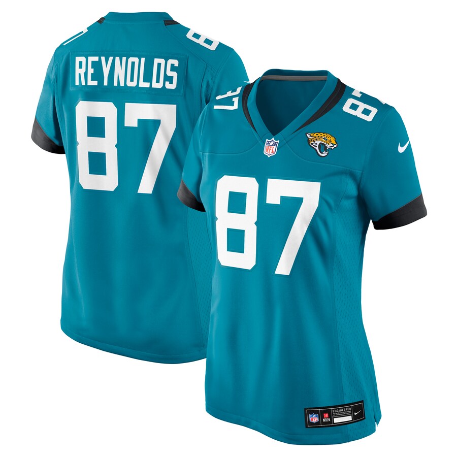 Women's Jacksonville Jaguars Josh Reynolds Nike Teal Team Game Jersey