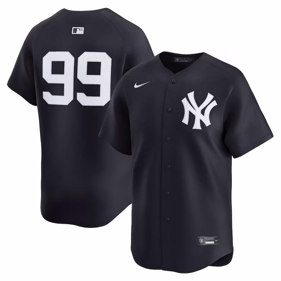 Men's New York Yankees Aaron Judge Nike Gray Alternate Limited Player Jersey