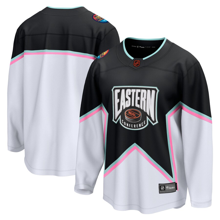 Men's Fanatics Branded Black 2023 NHL All-Star Game Eastern Conference Breakaway Jersey