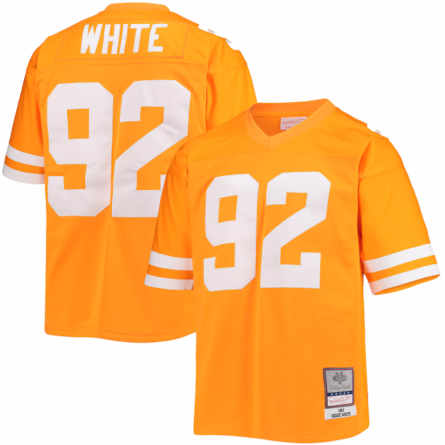 Reggie White Tennessee Volunteers Mitchell & Ness Authentic Throwback Legacy Jersey - Tennessee Orange