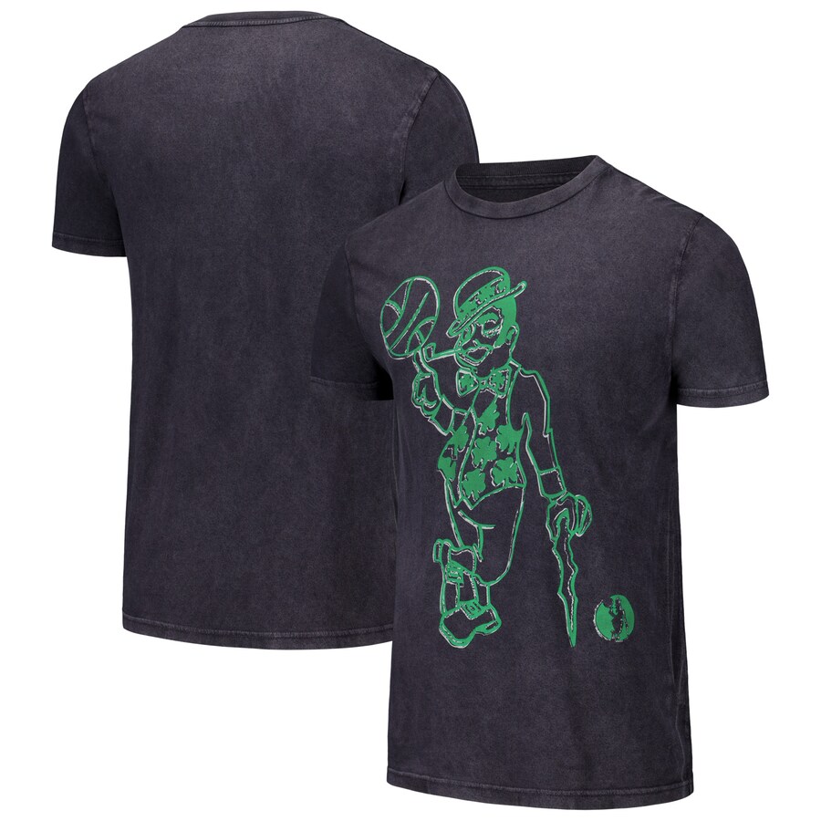 Unisex Boston Celtics Stadium Essentials Black Vintage T-Shirt