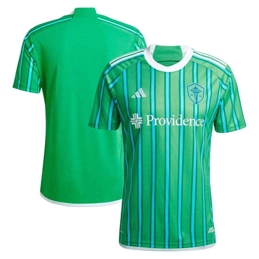 Men's Seattle Sounders FC  adidas Green 2024 The Anniversary Kit Replica Jersey