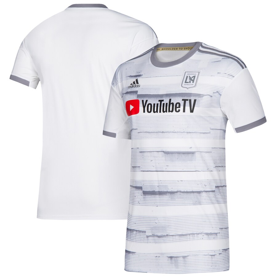 Youth LAFC adidas White 2019 Street By Street Replica Jersey