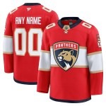 Men's Florida Panthers Fanatics Red Home Premium Custom Jersey