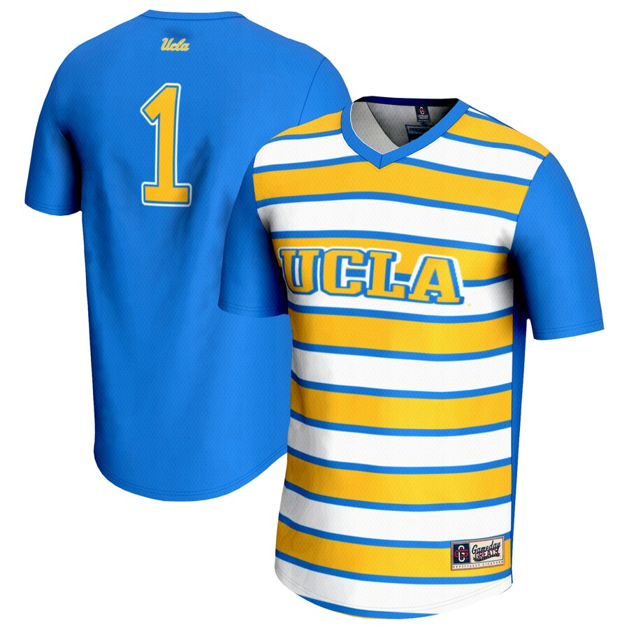 Unisex GameDay Greats #1 Blue UCLA Bruins Lightweight Soccer Fashion Jersey