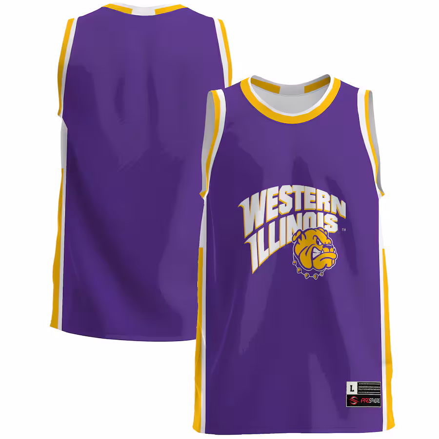 Men's GameDay Greats  Purple Western Illinois Leathernecks  Lightweight Basketball Jersey