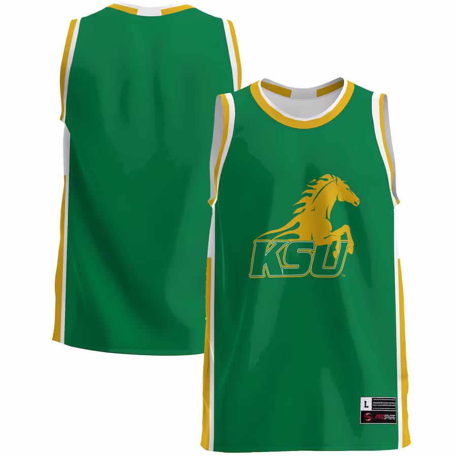 Kentucky State Thorobreds GameDay Greats  Lightweight Basketball Jersey - Green
