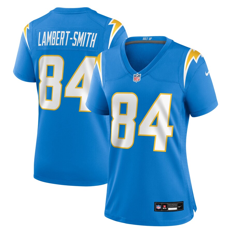 Women's Los Angeles Chargers KeAndre Lambert-Smith Nike Powder Blue Team Game Jersey