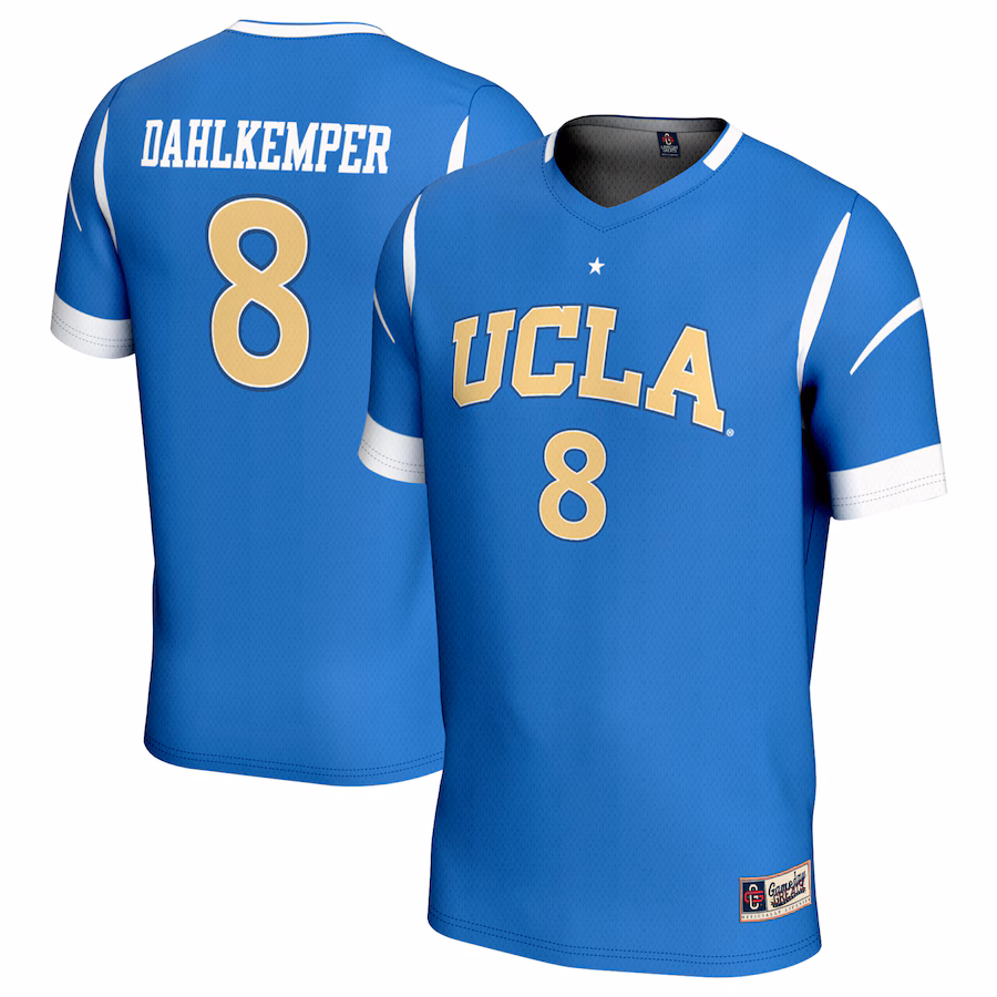 Youth GameDay Greats Abby Dahlkemper Blue UCLA Bruins Women's Soccer Lightweight Fashion Jersey