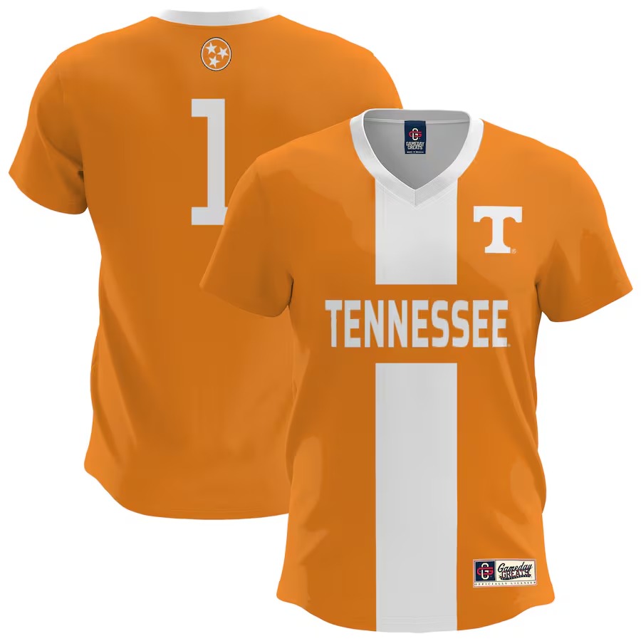 Youth GameDay Greats  Orange Tennessee Volunteers Lightweight Soccer Fashion Jersey