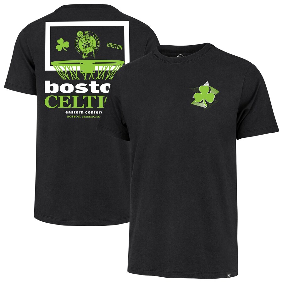 Men's Boston Celtics  '47 Black City Edition Backboard T-Shirt