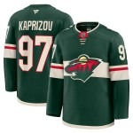 Men's Minnesota Wild Kirill Kaprizov Fanatics Green Home Premium Jersey