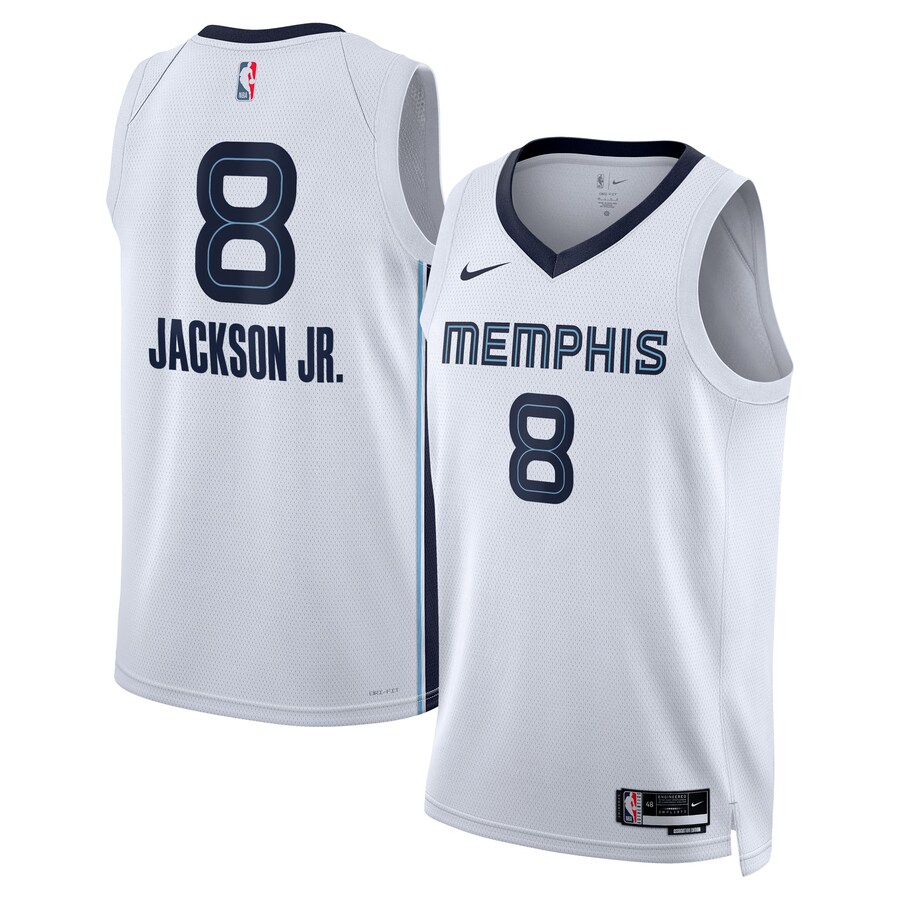 Unisex Memphis Grizzlies Jaren Jackson Jr. Nike White Swingman Jersey - Association Edition