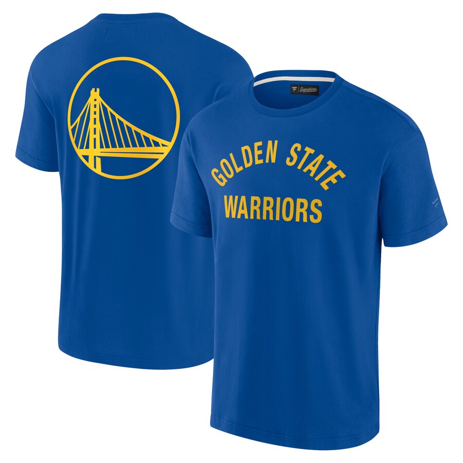 Unisex Golden State Warriors Fanatics Royal Elements Super Soft Short Sleeve T-Shirt