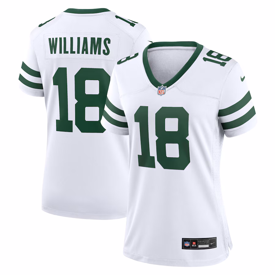 Women's New York Jets Legacy Mike Williams Nike White  Game Player Jersey