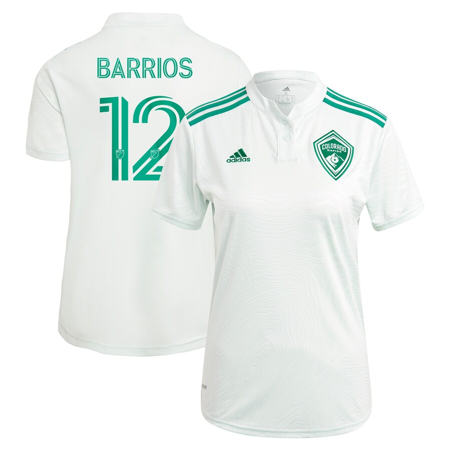 Women's Colorado Rapids Michael Barrios adidas Green 2021 Class Five Replica Player Jersey