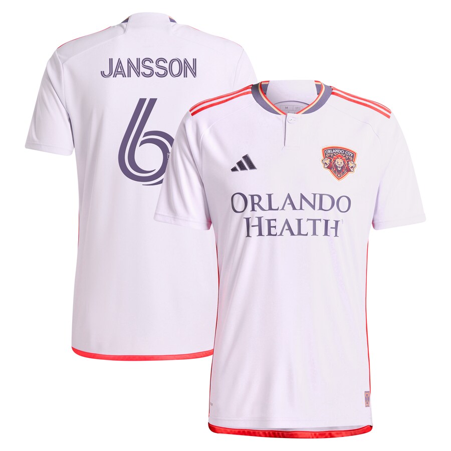 Men's Orlando City SC Robin Jansson adidas Purple 2024 Legacy Kit Replica Player Jersey