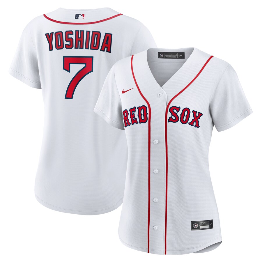 Women's Boston Red Sox Masataka Yoshida Nike White Home Replica Jersey