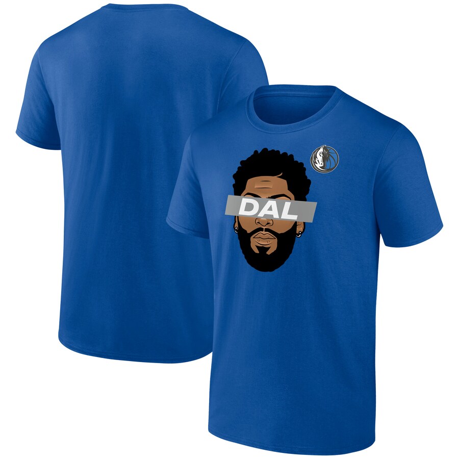 Men's Dallas Mavericks Anthony Davis Blue Know The Game T-Shirt
