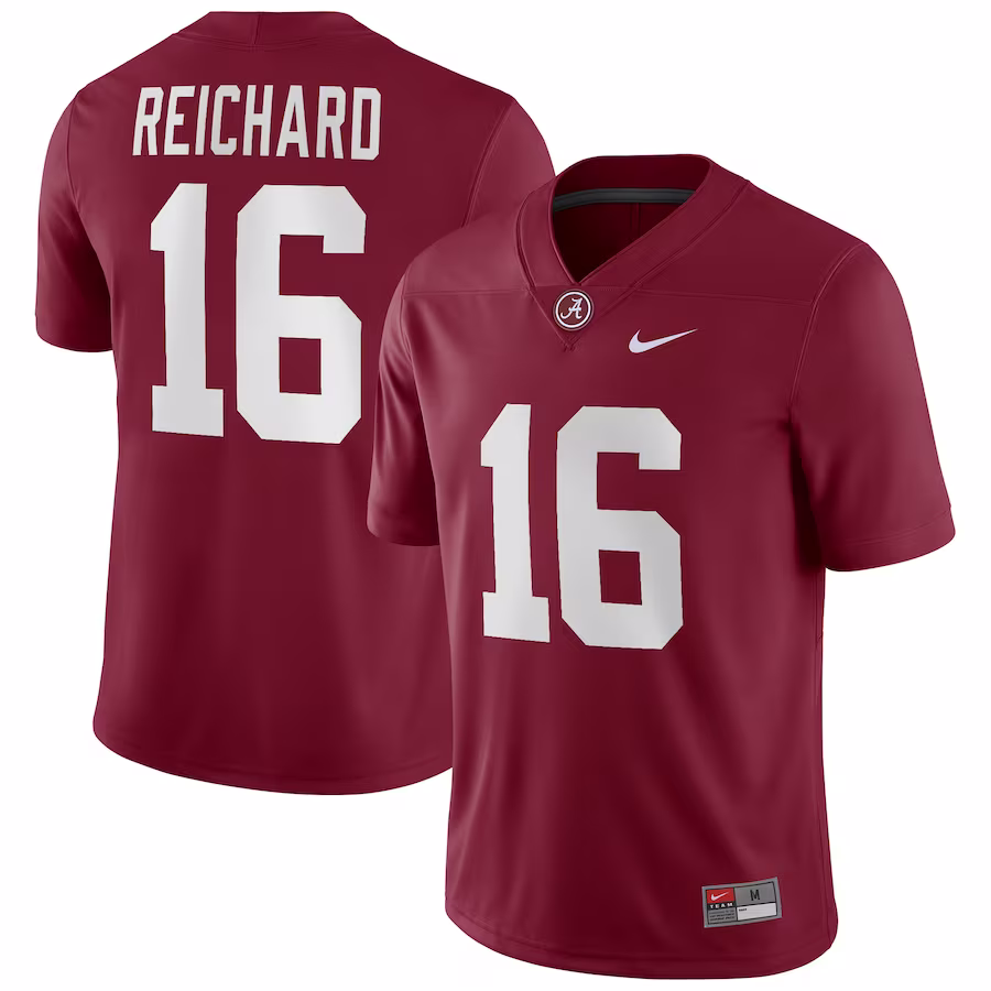Will Reichard Alabama Crimson Tide Nike Player Game Jersey - Crimson