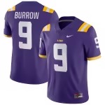 Joe Burrow LSU Tigers Nike Player Game Jersey - Purple