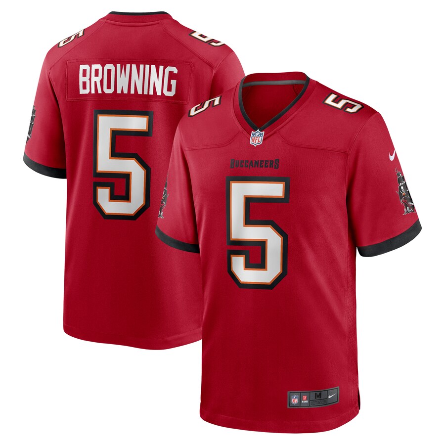 Men's Tampa Bay Buccaneers Jack Browning Nike Red Game Jersey