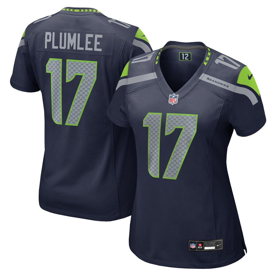 Women's Seattle Seahawks John Rhys Plumlee Nike College Navy Team Game Jersey