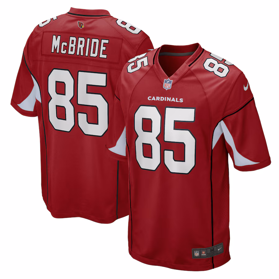 Men's Arizona Cardinals Trey McBride Nike Cardinal Game Player Jersey