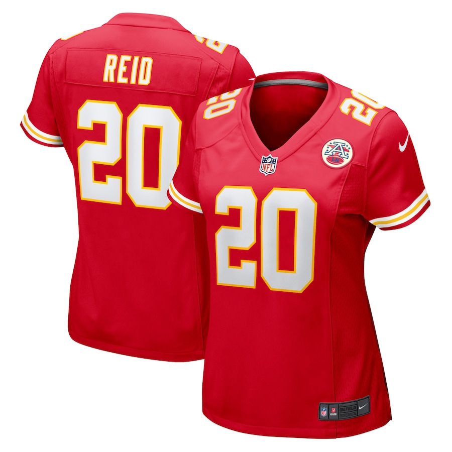 Women's Kansas City Chiefs Justin Reid Nike Red Game Jersey