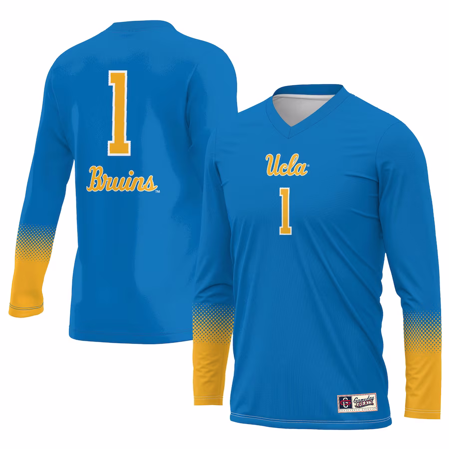 #1 UCLA Bruins GameDay Greats Unisex Lightweight Volleyball Jersey - Royal