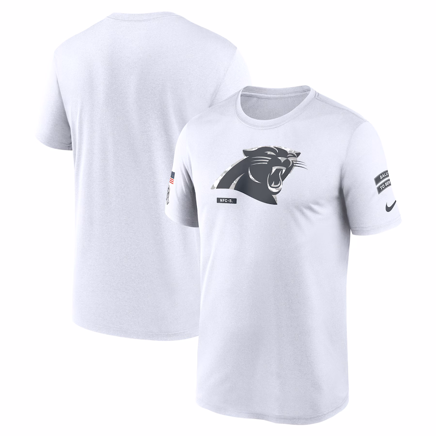 Men's Houston Texans Nike White Sideline Velocity Athletic Stack Performance T-Shirt