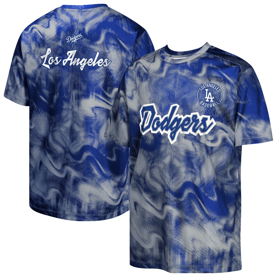 Youth Los Angeles Dodgers Royal/Gray Pinch Hitter T-Shirt