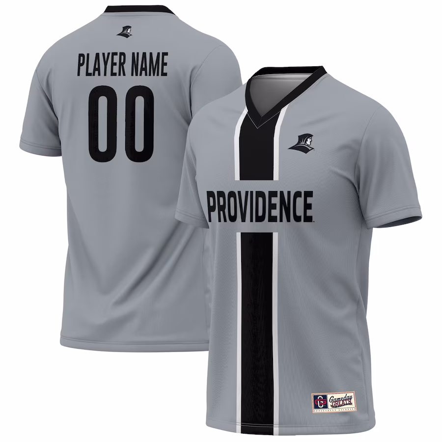 Providence Friars GameDay Greats Youth Lightweight Pick-A-Player NIL Men's Soccer Jersey - Gray