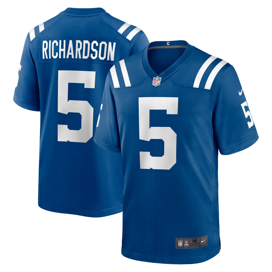 Men's Indianapolis Colts Anthony Richardson Nike Royal Game Jersey