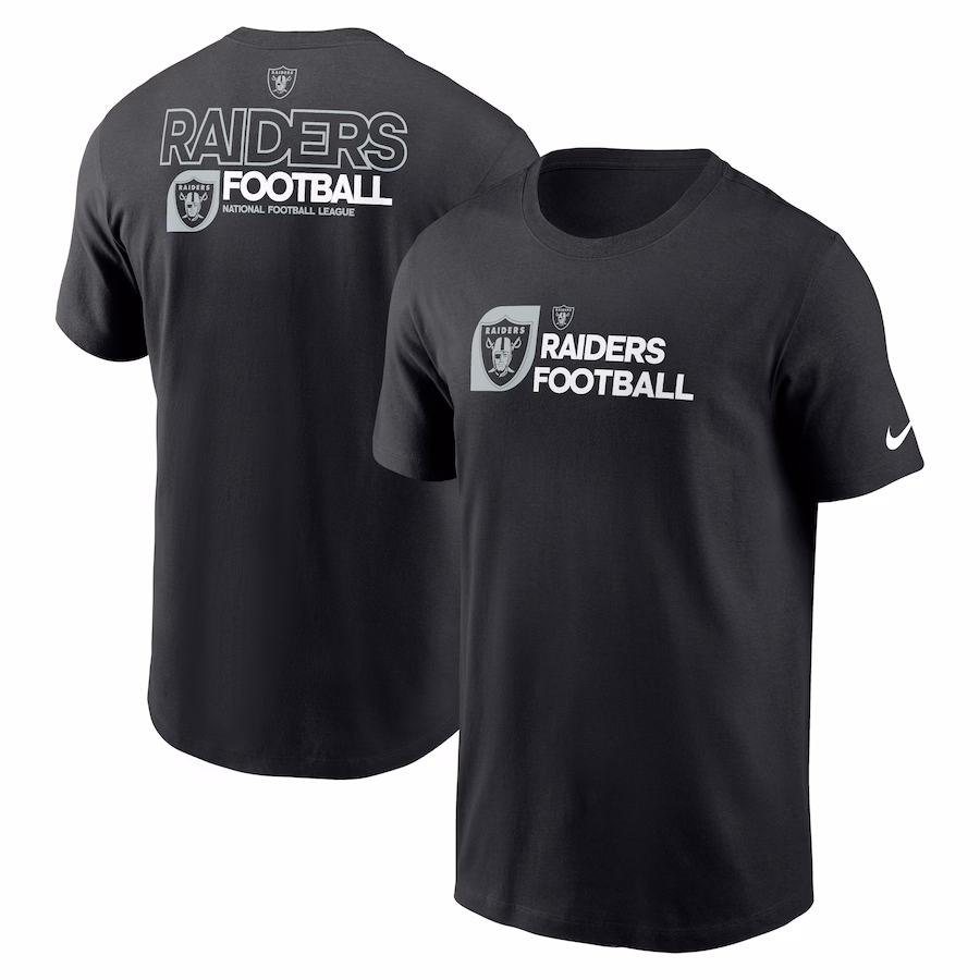 Men's Las Vegas Raiders Nike Heathered Gray Icon Legend Performance T-Shirt