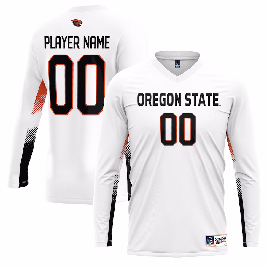 Oregon State Beavers GameDay Greats Youth NIL Lightweight Volleyball Jersey - White