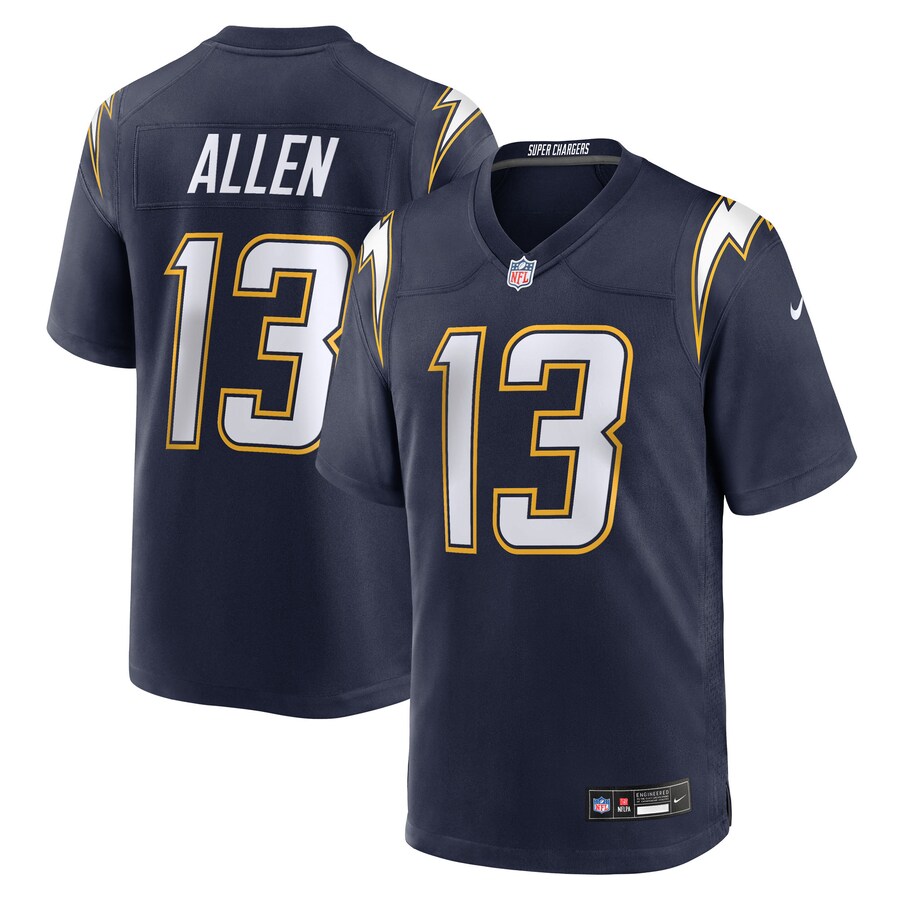 Men's Los Angeles Chargers Keenan Allen Nike Navy Alternate 2 Super Chargers Game Jersey
