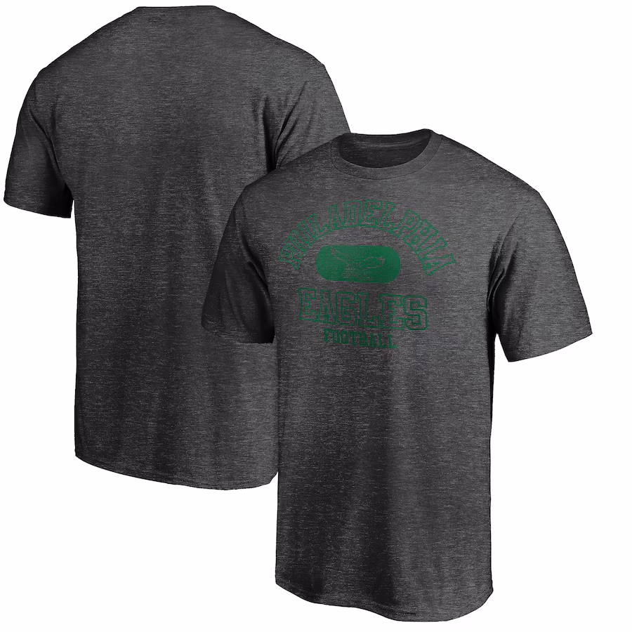 Men's Philadelphia Eagles Jalen Hurts Nike Midnight Green  Player Name & Number T-Shirt