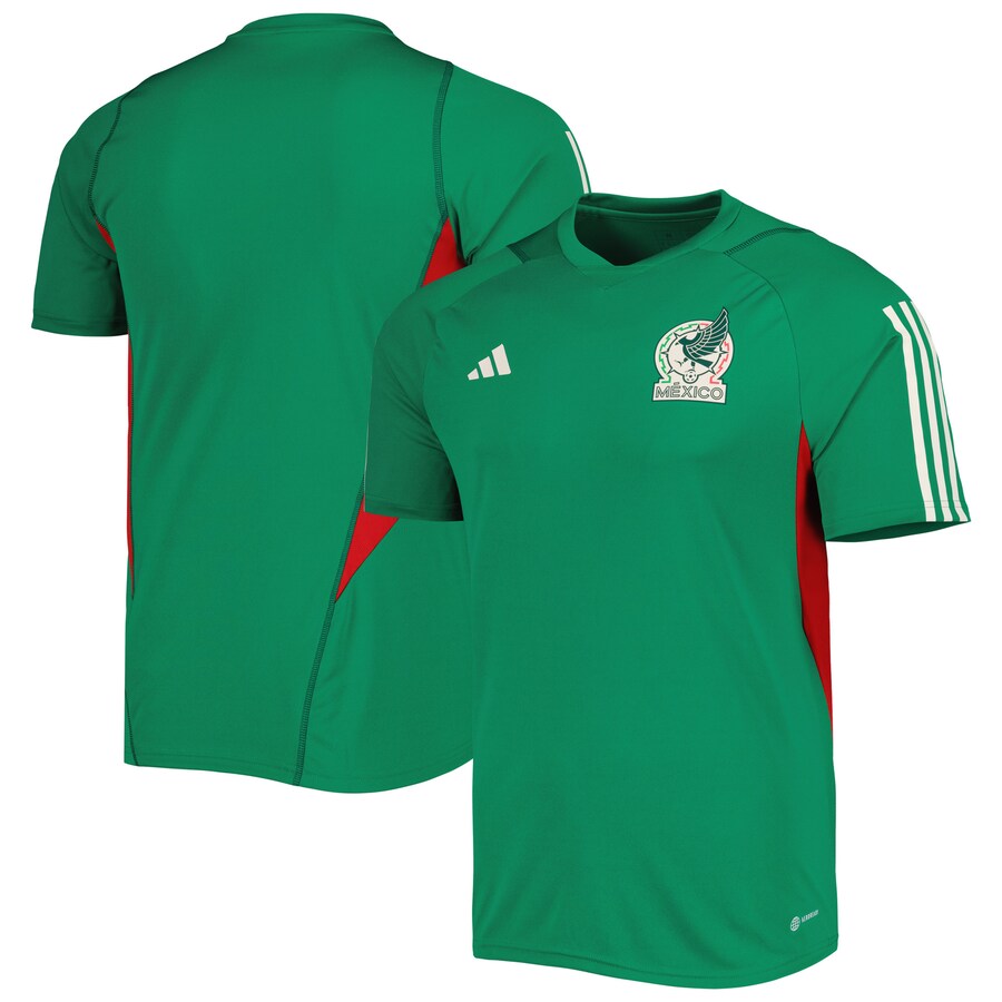 Men's Mexico National Team adidas Green Practice Training Jersey