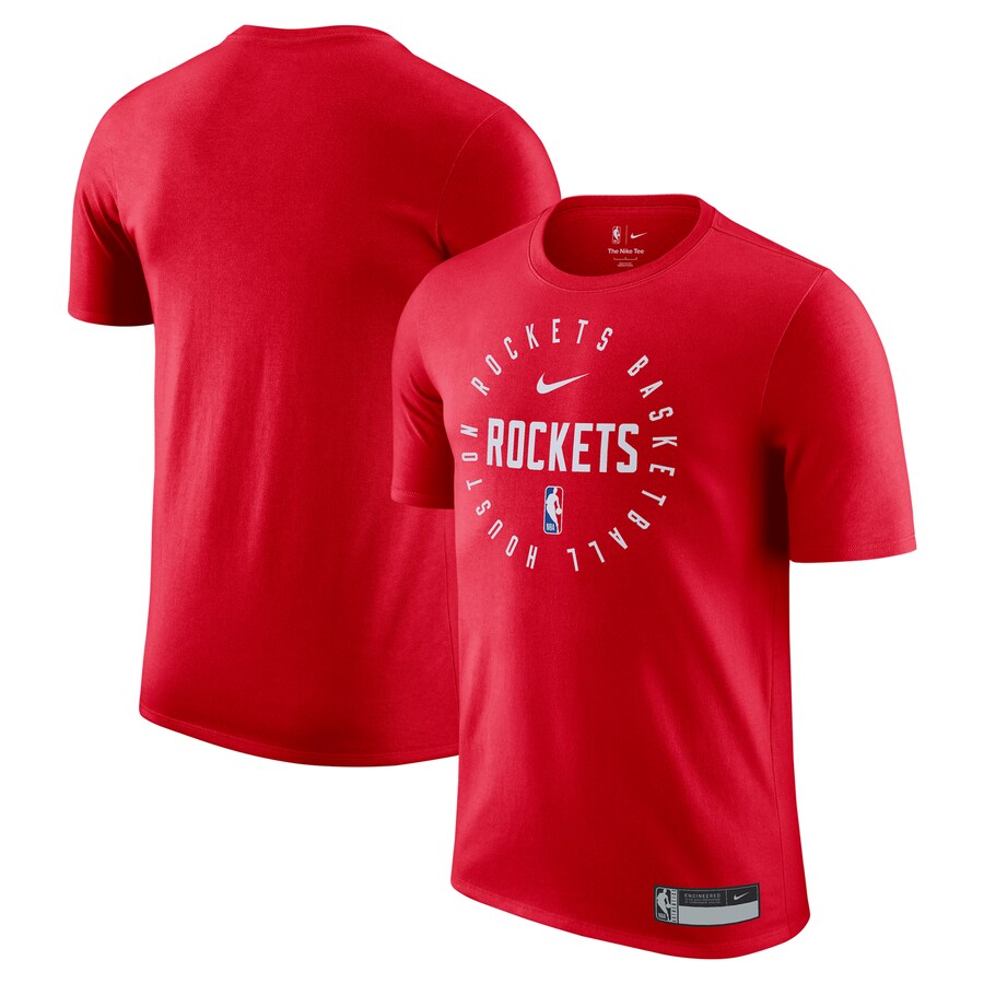 Men's Houston Rockets Nike Red 2024/25 Legend On-Court Practice Performance T-Shirt
