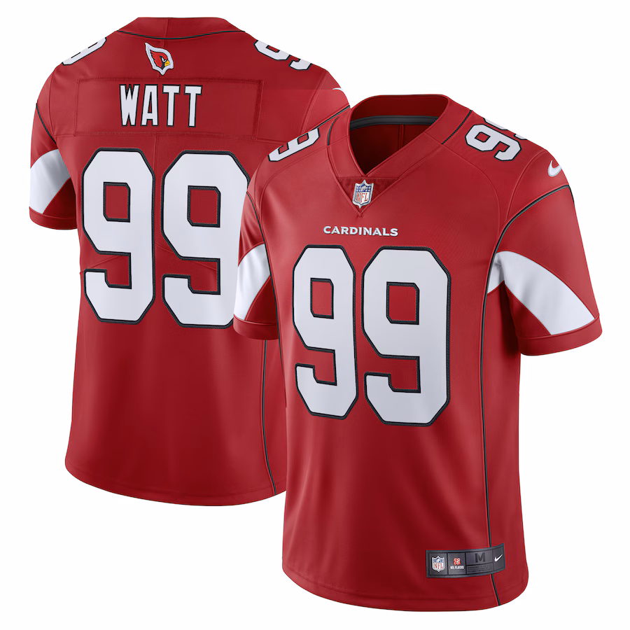 Men's Arizona Cardinals J.J. Watt Nike Cardinal Vapor Limited Jersey