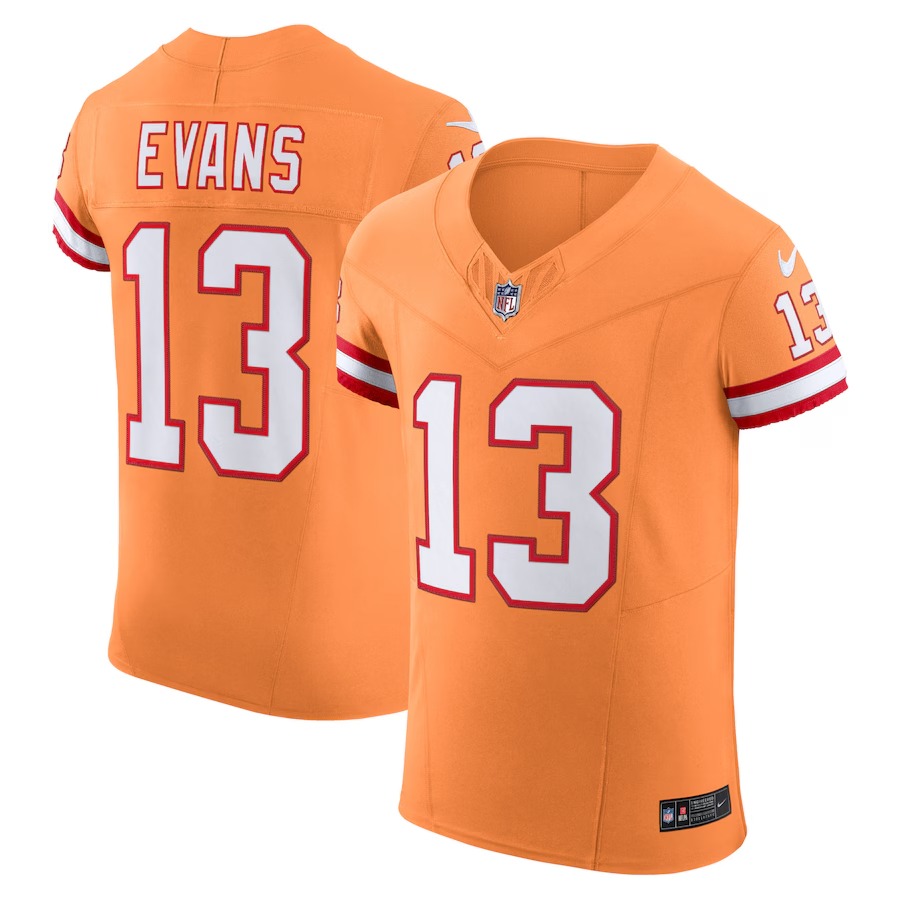 Men's Tampa Bay Buccaneers Mike Evans Nike Orange Alternate Vapor F.U.S.E. Elite Jersey