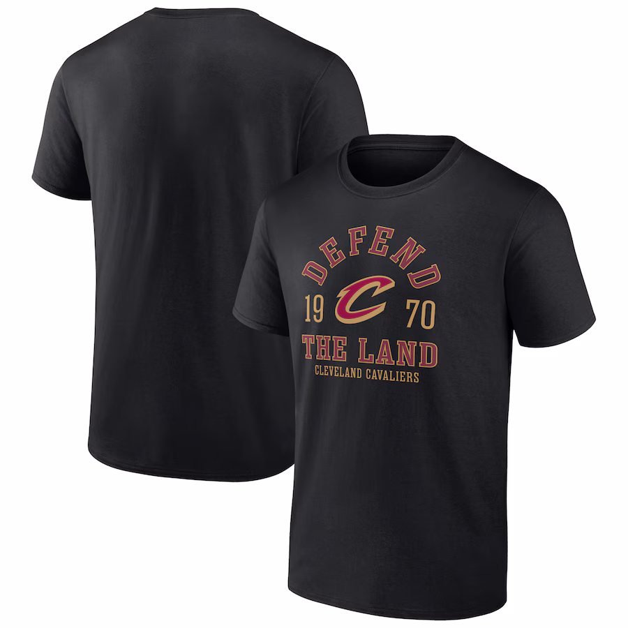 Men's Cleveland Cavaliers Black The Extras T-Shirt