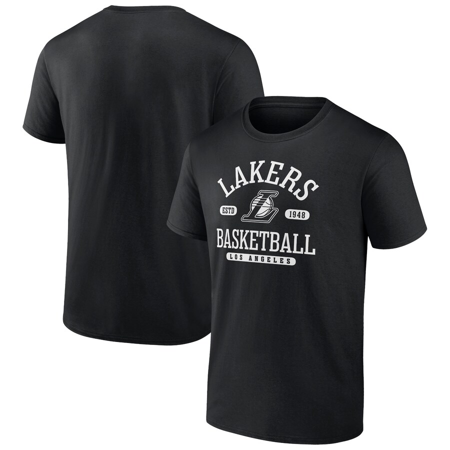 Men's Los Angeles Lakers  Black Danger Zone T-Shirt