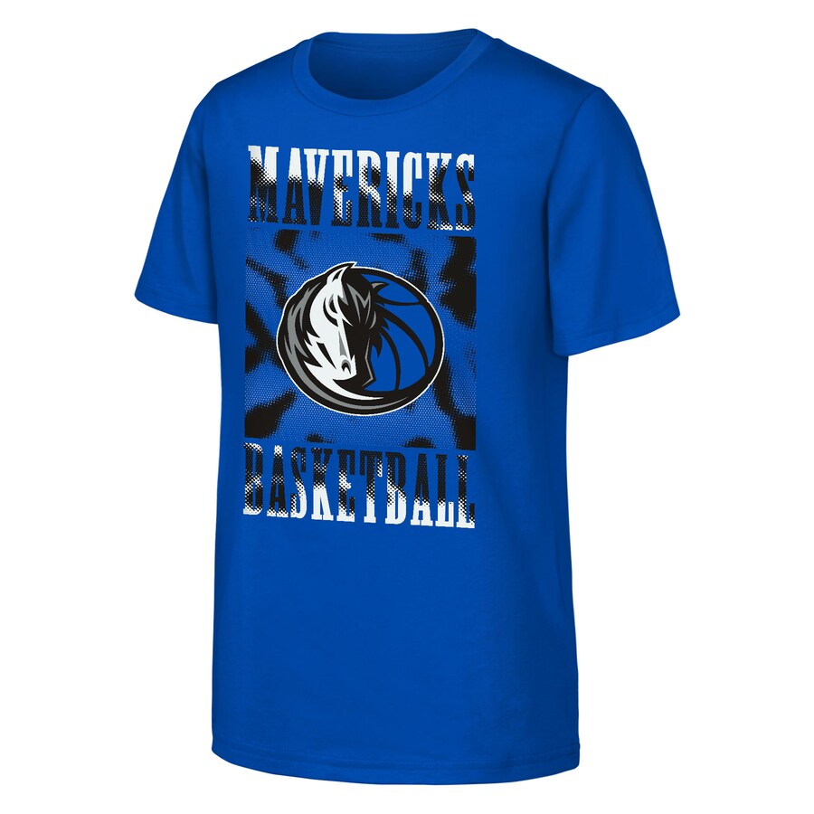 Youth Dallas Mavericks  Blue Garage Hero T-Shirt