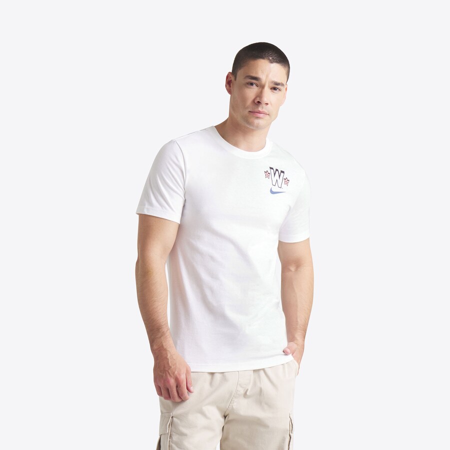 Men's Washington Nationals Nike White 2025 City Connect T-Shirt