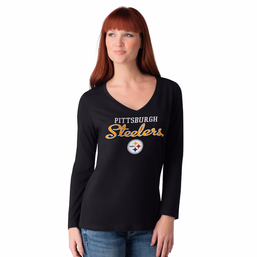 Women's Green Bay Packers G-III 4Her by Carl Banks Green/Heather Gray Waffle Knit Raglan Long Sleeve T-Shirt
